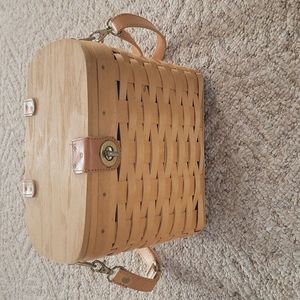 Longaberger Basket Purse Handbag